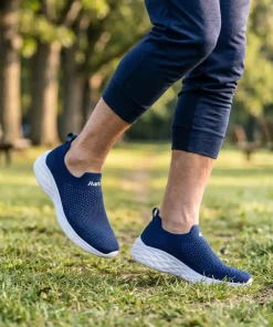 Alternative view of Lightweight Walking Shoes সকাল-বিকাল হাঁটা – ডক্টর ইনসোল জুতা - Blue