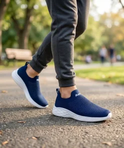 Lightweight Walking Shoes সকাল-বিকাল হাঁটা – ডক্টর ইনসোল জুতা - Blue