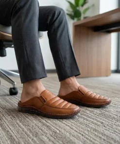 Alternative view of Men’s Medicated Insole Brown Diabetes Shoe– ডক্টর মেডিকেটেড ইনসোল ডায়াবেটিস জুতা