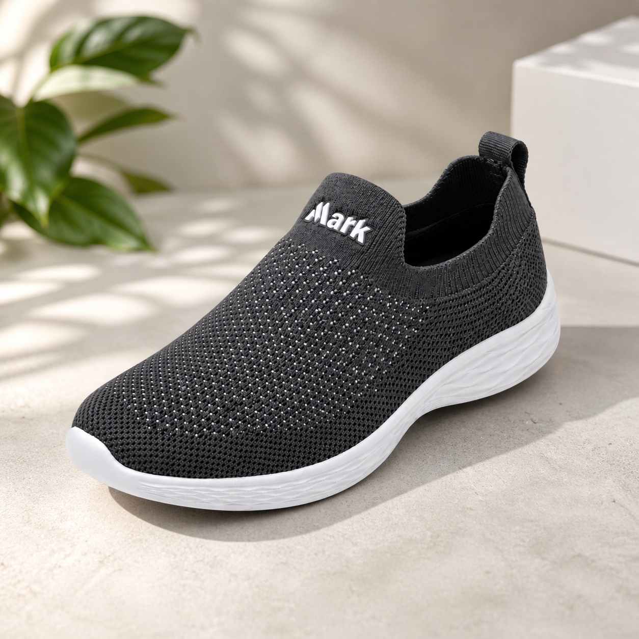 Gray Lightweight Walking Shoes সকাল-বিকাল হাঁটা – ডক্টর ইনসোল জুতা – - Image 9